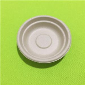 生分解性サトウキビパルプ部分プレート