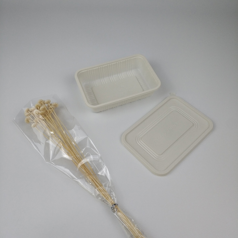 蓋付きコーンスターチ容器