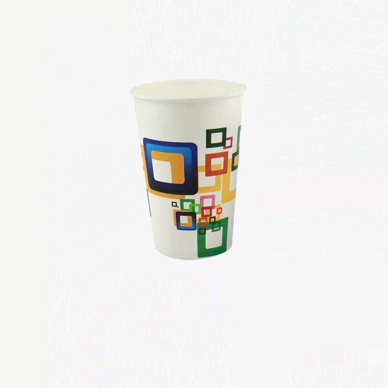 冷たい飲み物用の使い捨て紙コールドカップ