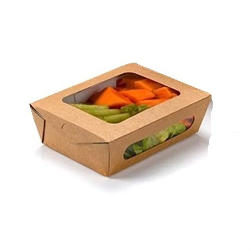 窓付きクラフト弁当箱
